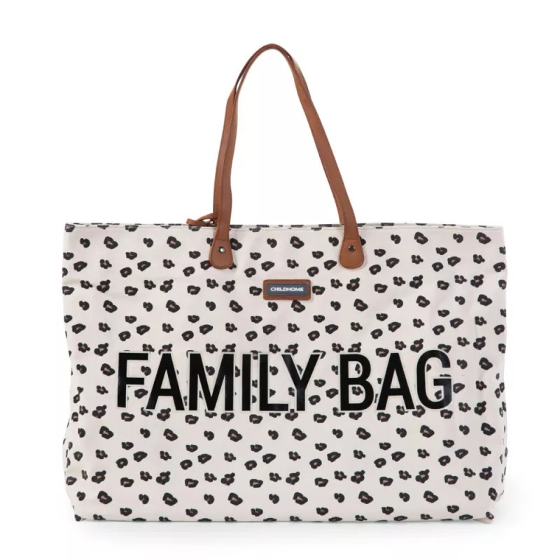 Childhome rodzinna Torba Family Bag, Leopard Cętki
