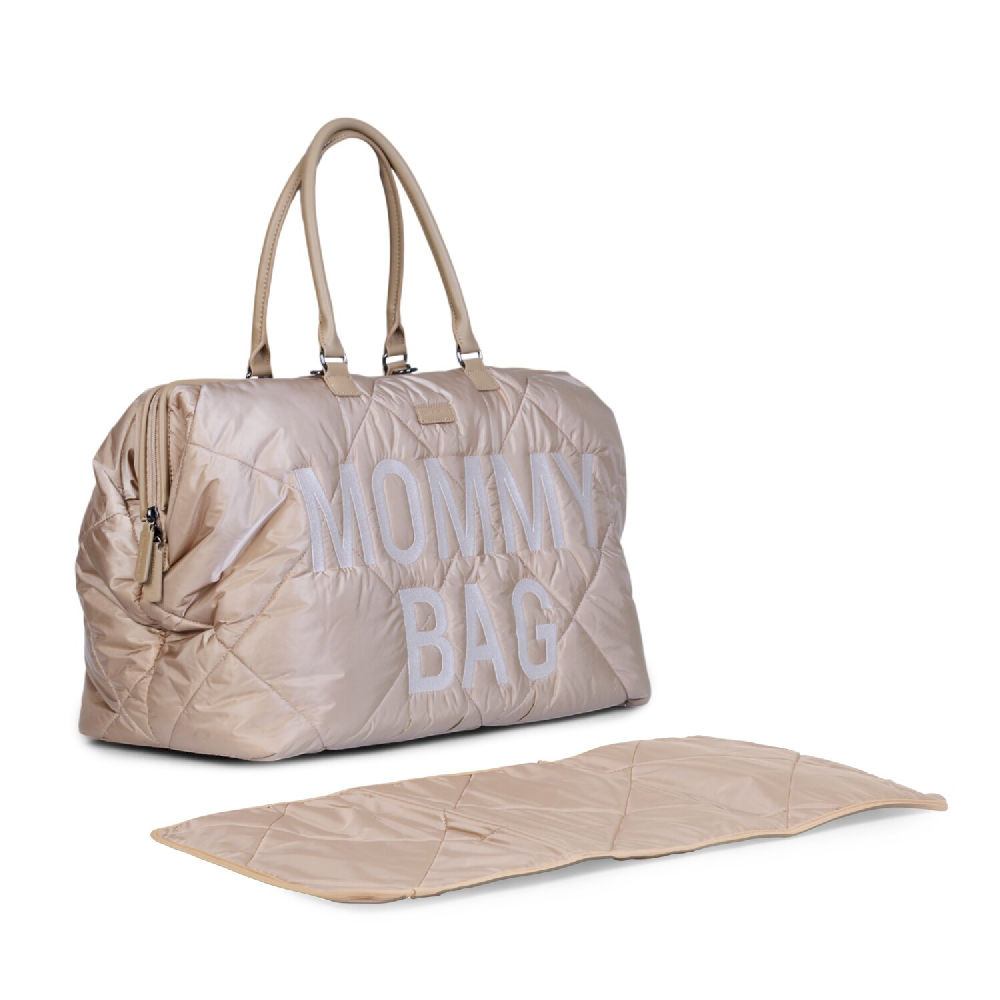 Childhome Mommy Bag Torba, (pikowana) Beżowa