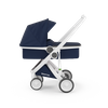 Greentom Wózek Głęboki Carrycot (v.2.1) White-Blue
