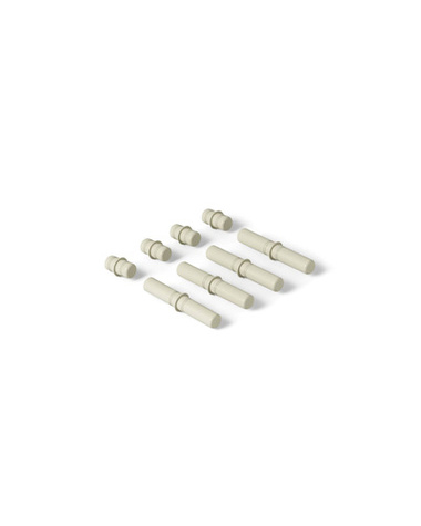MODU - 8 connector pegs, dusty green