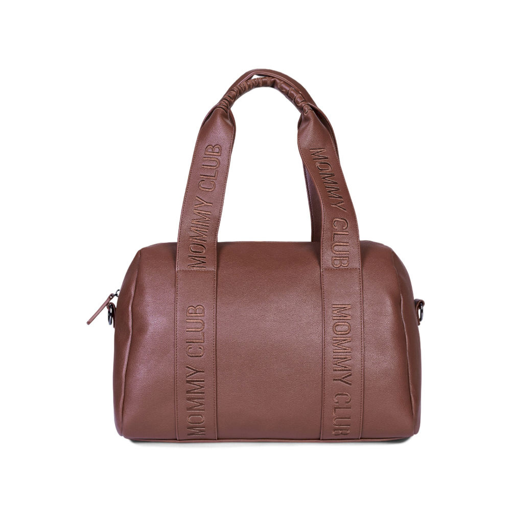 Childhome Torba Mommy Club Vegan Leather, D Brown
