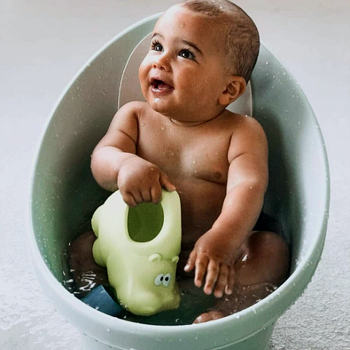 Shnuggle wanienka od 0+ z odpływem | Eucalyptus