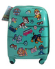 Walizka podróżna na kółkach Psi Patrol - turkusowa duża