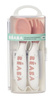 Beaba - Plastic cutlery in a case nude