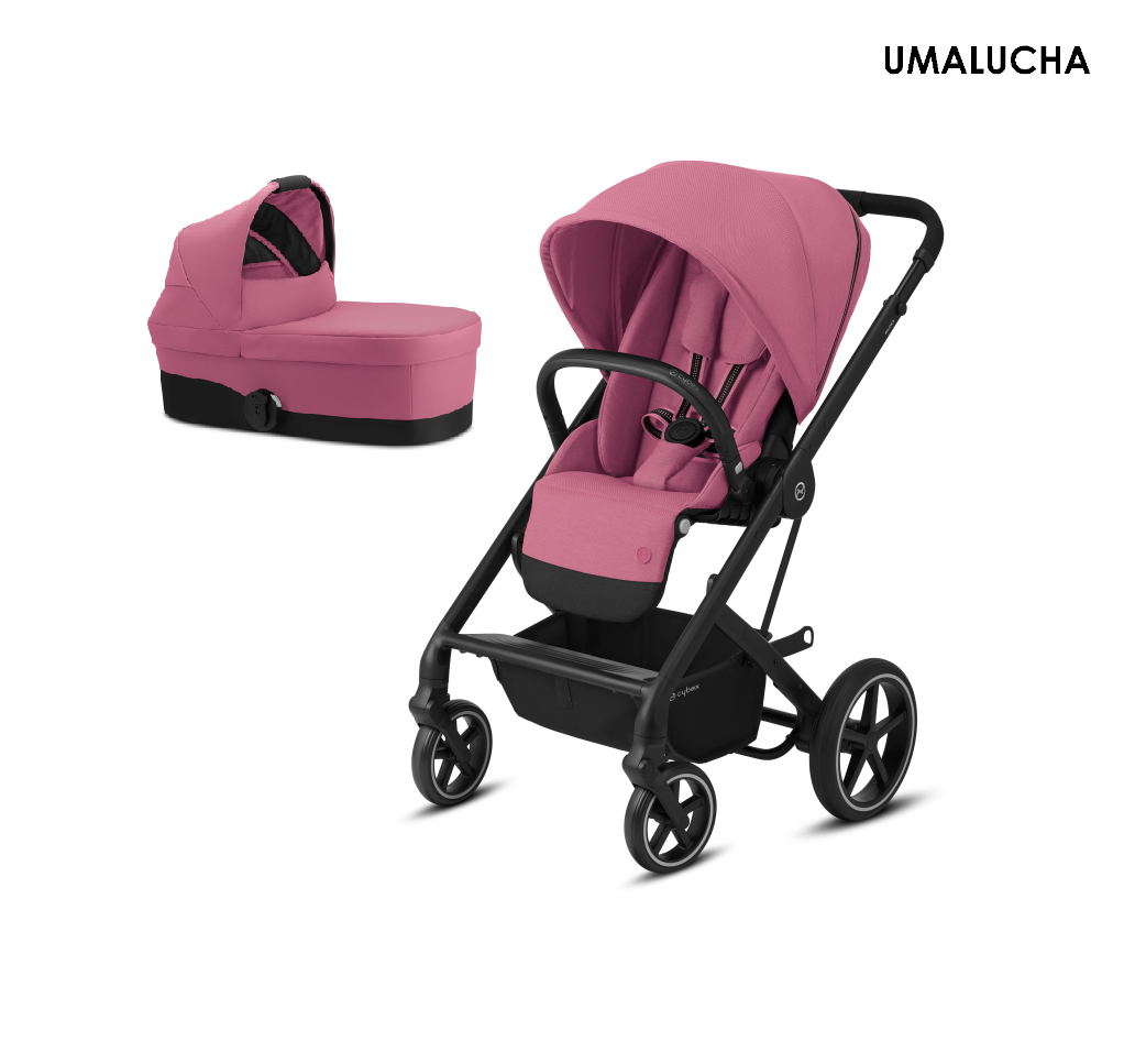 WÓZEK GŁĘBOKO SPACEROWY 2W1 CYBEX BALIOS S LUX | CLASSIC BEIGE | NAVY BLUE | RIVER BLUE | SOHO GREY | DEEP BLACK | MAGNOLIA PINK