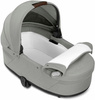 Zestaw 2w1 Cybex Wózek Balios S Lux (Slv) Stone Grey & Gondola Balios S Lux Stone Grey