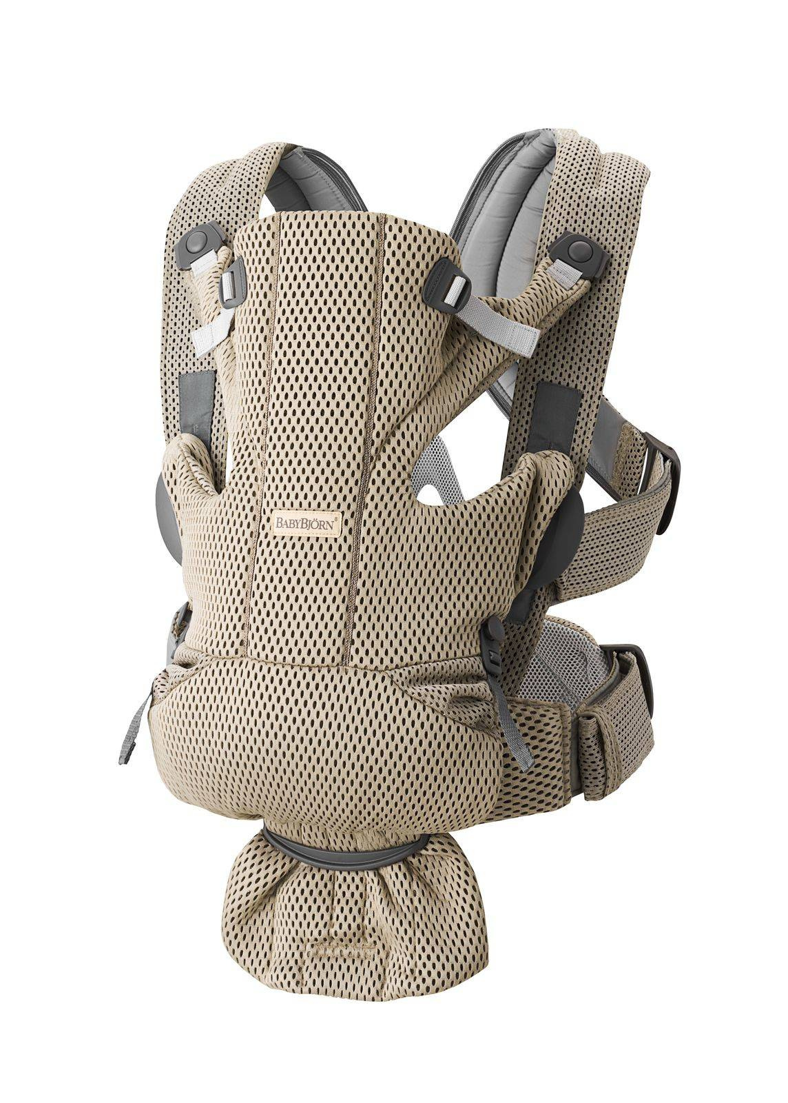 BabyBjorn NOSIDELKO MOVE 3D MESH GREY BEIGE