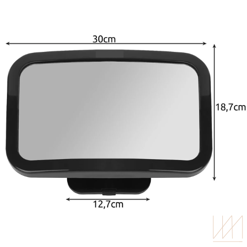 XTROBB Lusterko do Obserwacji Dziecka w Aucie 360