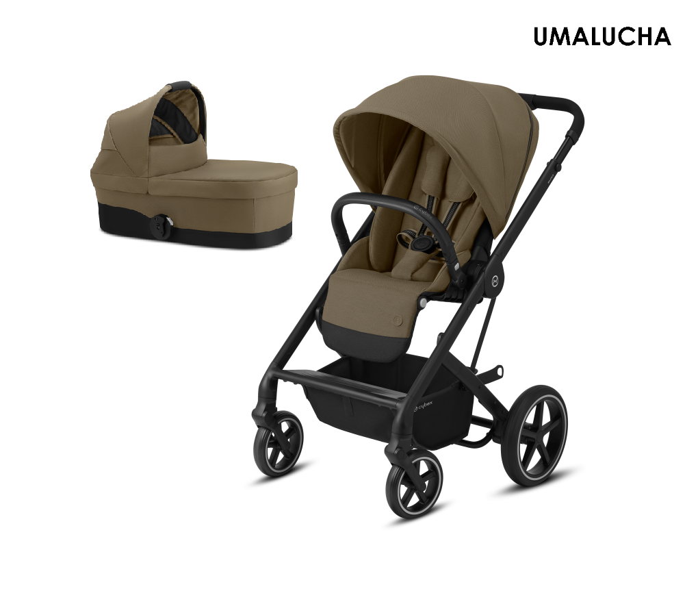 WÓZEK GŁĘBOKO SPACEROWY 2W1 CYBEX BALIOS S LUX | CLASSIC BEIGE | NAVY BLUE | RIVER BLUE | SOHO GREY | DEEP BLACK | MAGNOLIA PINK
