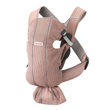 BABYBJORN NOSIDŁO MINI 3D MESH DO 11 KG RÓŻ 26840