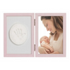 ODCISK BOBASA TINY MEMORIES RAMKA Z GLINKĄ RÓŻOWA