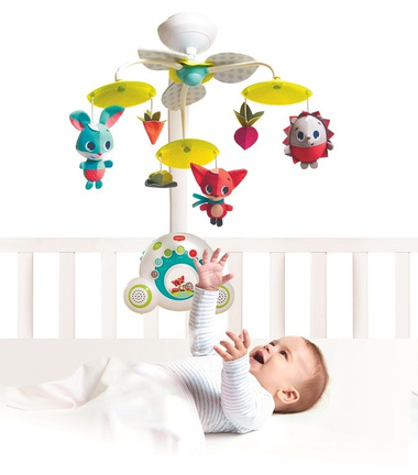 TINY LOVE Karuzela 2w1 Zabawa na Łące, Red