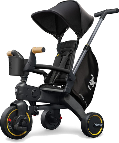 || DOONA Rowerek Liki S5 (5w1) Wood, Nitro Black