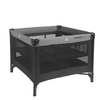 Kojec turystyczny 100x100 2 poziomy black/grey