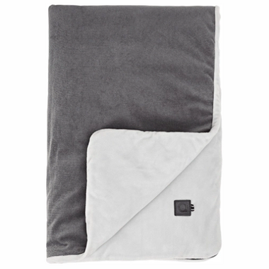 Anex kocyk do wózka velvet grey