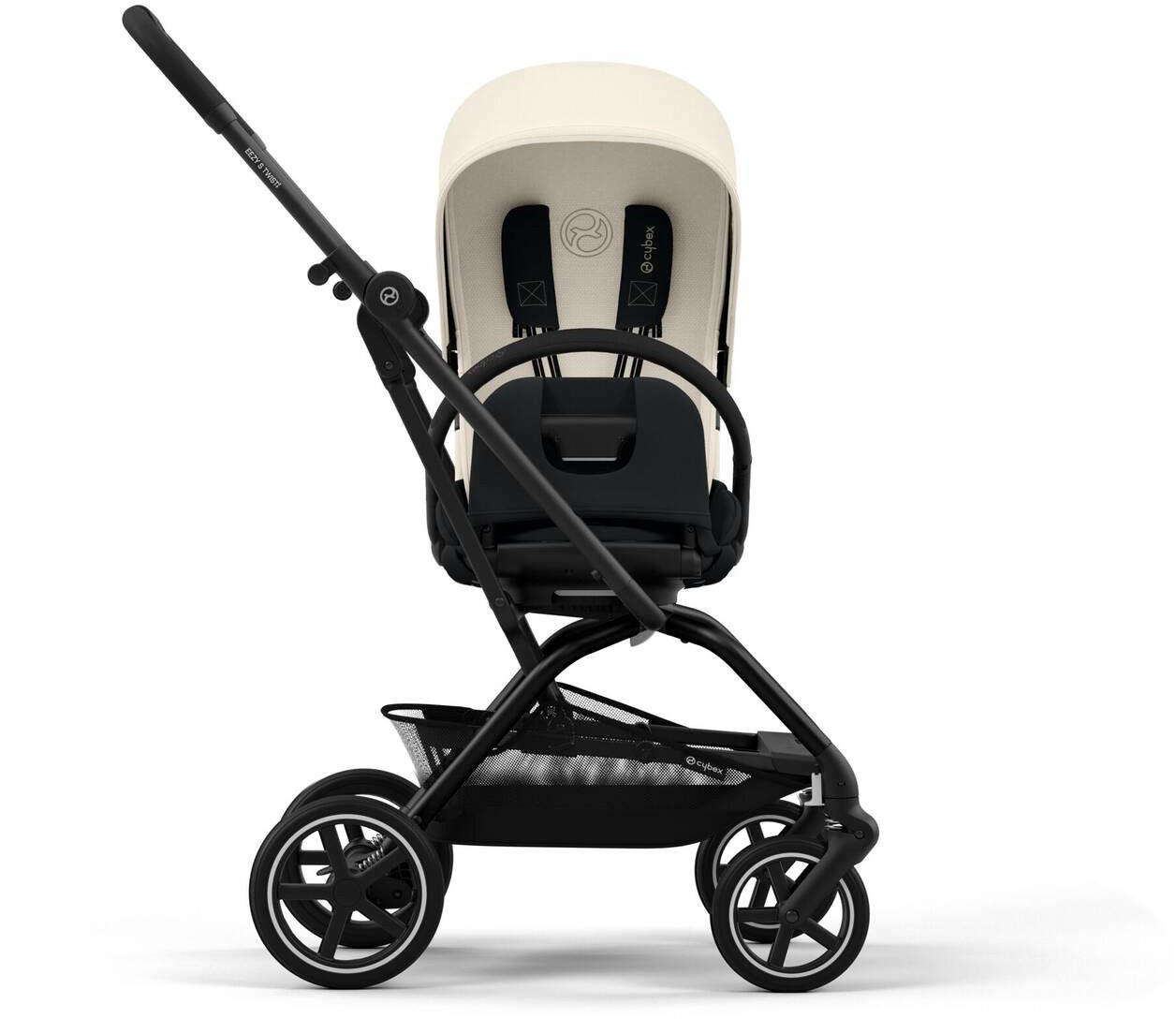 || CYBEX Wózek Eezy S Twist 2 + (blk) Canvas White