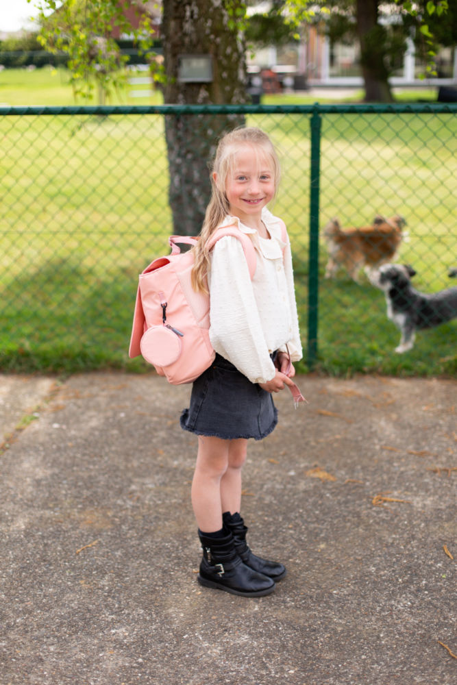 Childhome TORNISTER MY SCHOOI BAG RÓŻOWY 22045