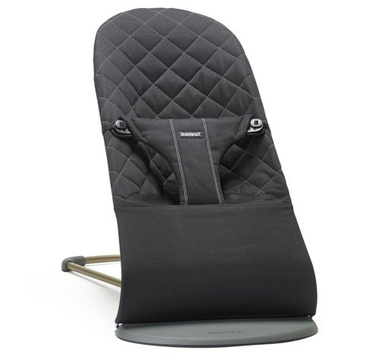 BABYBJÖRN - Bouncer Bliss WOVEN, Black