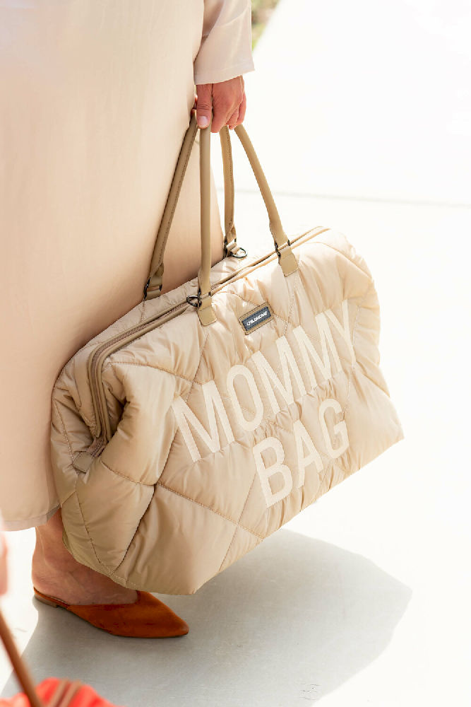 Childhome Mommy Bag Torba, (pikowana) Beżowa
