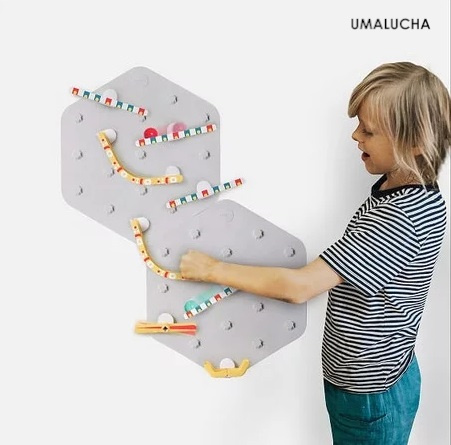 ORIBEL KULODROM ZESTAW PODWÓJNY MARBLE RUN