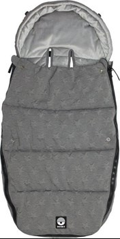 Śpiworek do wózka 6-36m Knitted Star grey