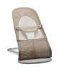 BabyBjorn  Leżaczek BALANCE Soft Mesh Grey Beige 