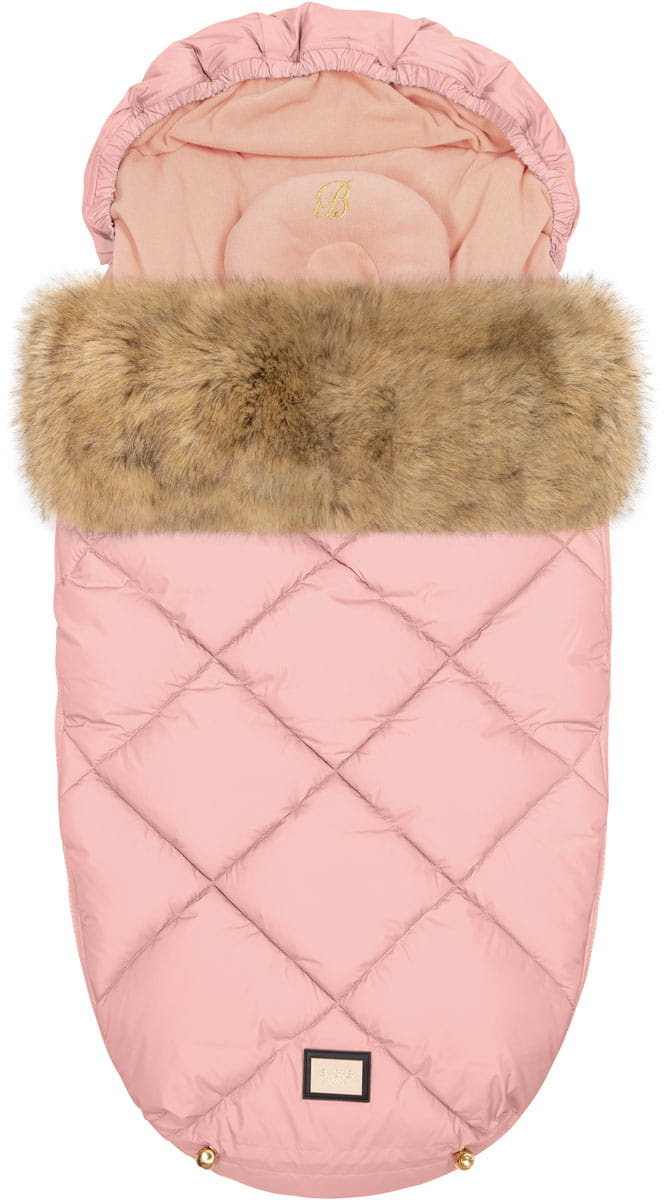 BJALLRA Śpiworek do wózka 3w1, Pink