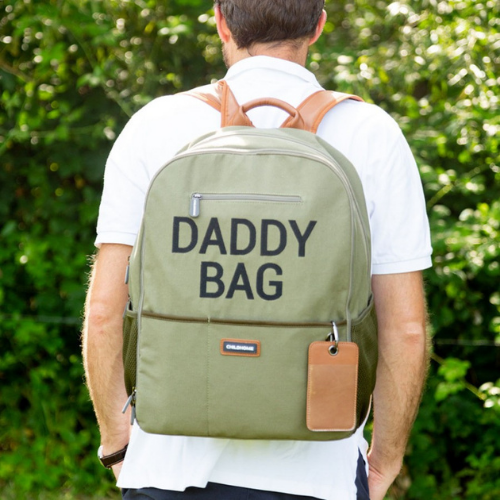 Childhome plecak dla Taty Daddy Bag, Khaki green