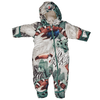 LODGER®™ | KOMBINEZON DZIECIĘCY | SKIER | 3-6 M | 6-12 M | PARROT FEATHER