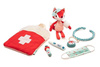LILLIPUTIENS - Doctor's bag with a cuddly toy and 6 accessories Alice the Fox 18 m +