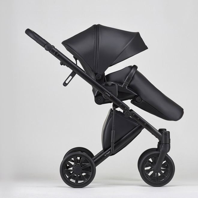 Anex Wózek 2w1 E-type (1/2), Swan Black (et08a).