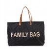 CHILDHOME Torba Family Bag, Black&Gold Czarna