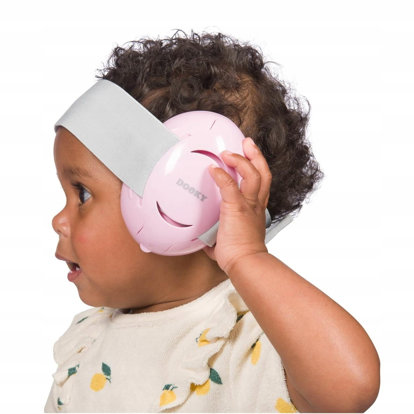 Słuchawki ochronne DOOKY Baby Earmuff pink 0-3 l