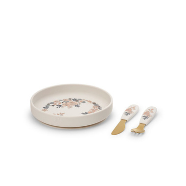 Elodie Details - Silicone Plate Set - Blue Garden