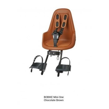 BOBIKE Fotelik Rowerowy Mini Go One (przód), Brown