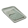 LEANDER - topper for changing mat, sage green