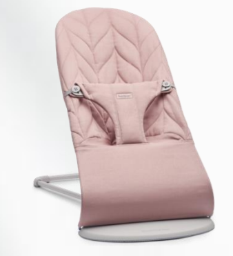 BABYBJORN Leżaczek (Petal Quilt) Dusty Pink