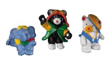 Zestaw figurek - Latający przyjaciele - 3 sztuki