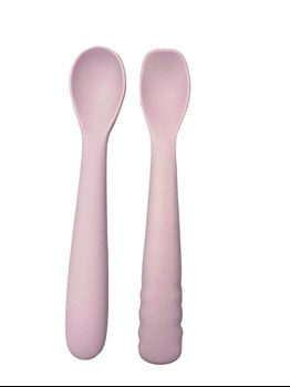 B-Łyżeczki silikonowe 2 szt. Pink