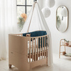 LEANDER - bumper for CLASSIC™ Baby Cot, Dark blue