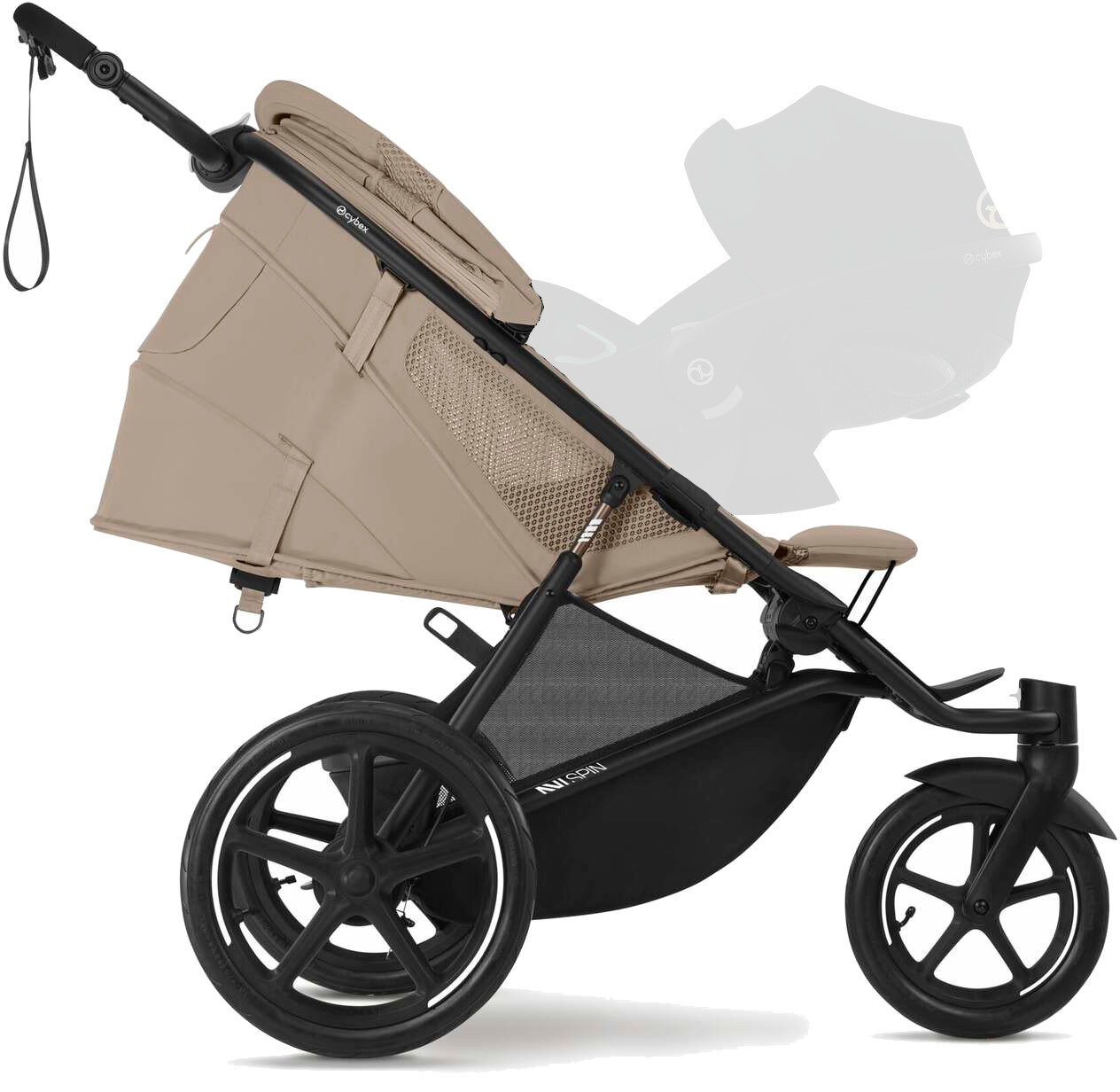 CYBEX Wózek sportowy Avi Spin (blk) Almond beige