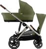 Zestaw 2w1 Cybex Wózek Gazelle S (Tpe) Moss Green + Gondola Gazelle S Moss Green