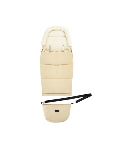 MoMi śpiworek 3w1 g/sp/s 107cm beżowy