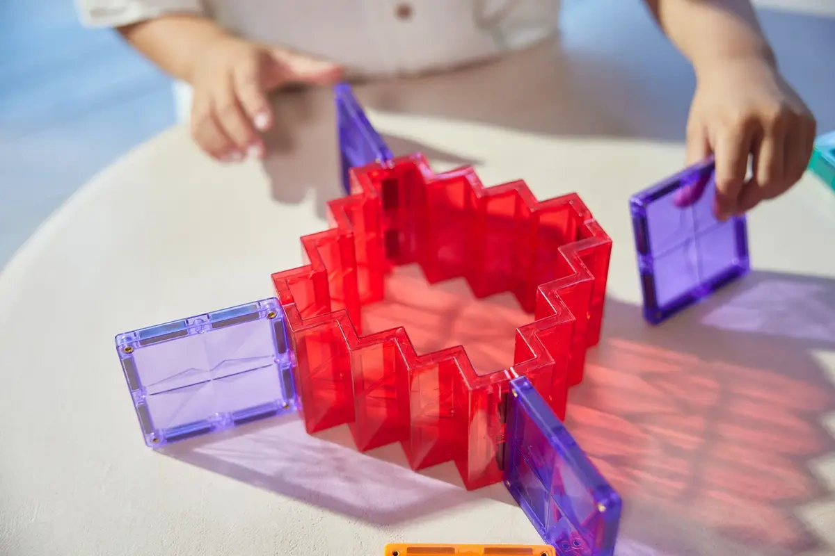 Cleverclixx Klocki magnetyczne Stairs Intense, 34