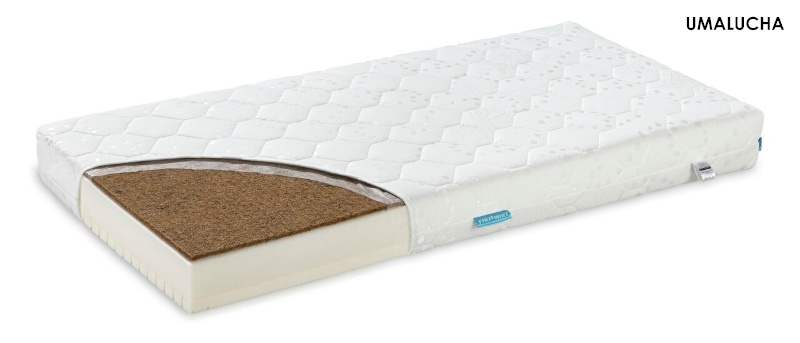 FIKI MIKI Materac Lateks-P-Kokos, 120x60 cm