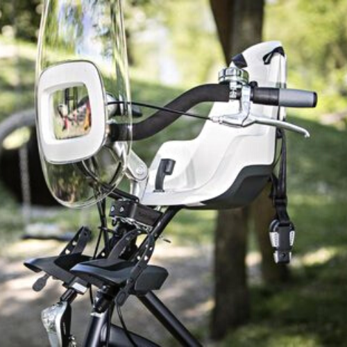 BOBIKE Fotelik Rowerowy Mini Go (przód), Vanilla