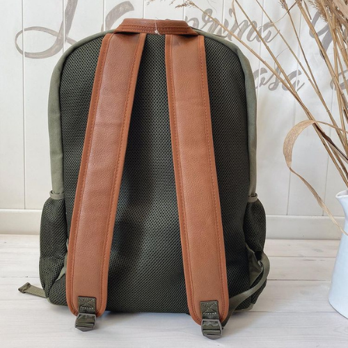 Childhome plecak dla Taty Daddy Bag, Khaki green