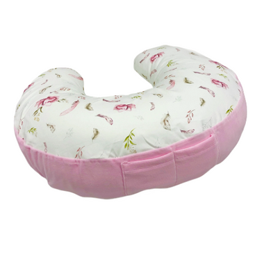 LULUMI PODUSZKA DO KARMIENIA BLOSSOM RÓŻ