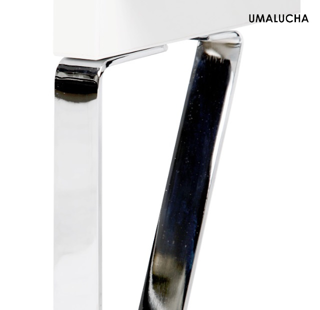 KLUPS LITTLESKY komoda Blanka, Biała Chrome