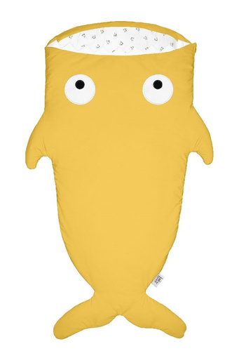 Baby Bites Śpiworek Shark (2-6 l) Chicks Mustard Yellow